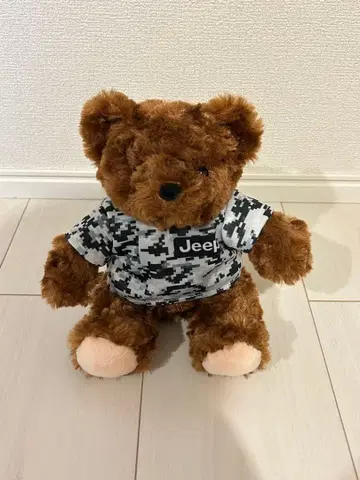 Jeep 카모 패턴 티셔츠 봉제 인형