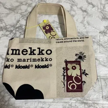미사용 마리메꼬 Unikko Tribute 60주년 토트백