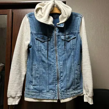 남성용 데님 자켓