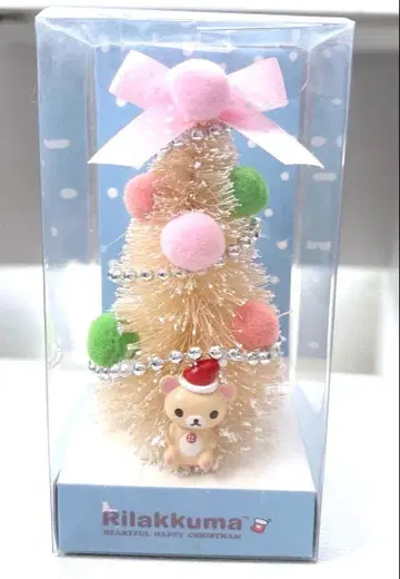 코리락쿠마 하코다테 크리스마스팩토리 크리스마스트리 미니어처