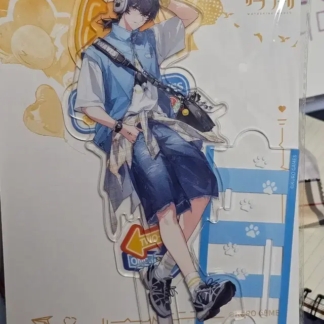 명조 1주년 하트에코 방랑자 아크릴스탠드 미개봉