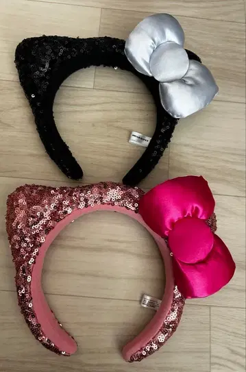 유니버셜 키티 머리띠 2개 세트 USJ