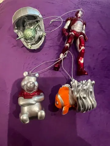 아이언맨 푸우 니모 오너먼트 4