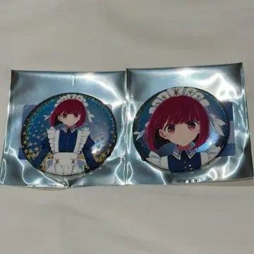 최애의 아이 아리마 카나 별하늘 메이드 ver. 홀로그램 캔뱃지