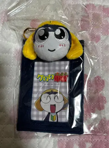 타마마 이등병 봉제 인형 포함 카드 홀더 개구리 중사 케로로