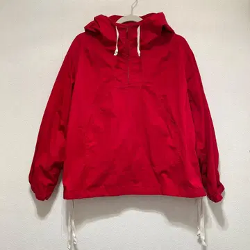 [ BEAMS BOY ] 사이드 버튼 코튼 아노락 후드티