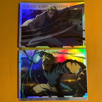 주술회전 팬파레 환영야행본점 포트레이트 포스터 나나미 켄토 2점