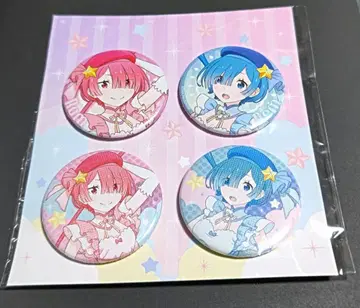 리제로 캔뱃지 마법소녀 렘 라무 Re: 제로부터 시작하는 이세계 생활