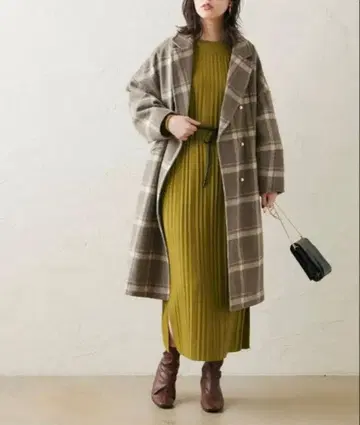 [ 코트 & 원피스 세트 ] naturalcouture