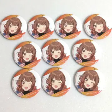 학원 아이돌 마스터 캔뱃지 10개 하나미 유메 아토페스 사야마 스키장