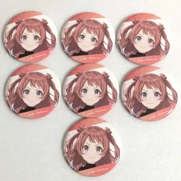 학원 아이돌 마스터 캔뱃지 7개 하나미 사키 아토페스 사야마 스키장