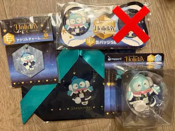 산리오 해피 복권 홀리데이 컬렉션 한교동 세트