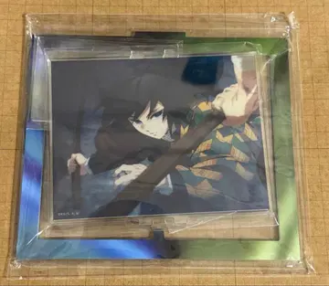 귀멸의 칼날 주합 회의편 사네미와 기유 회전 아크릴 스탠드