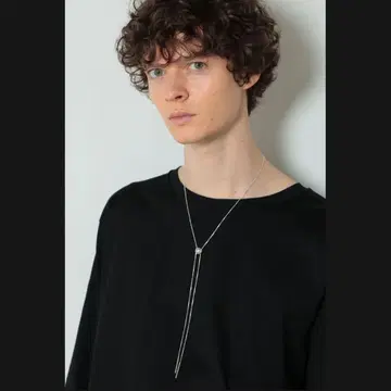 [ OX JEWELRY ] Silver Loop Tie