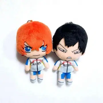 겁쟁이 페달 봉제 인형 키링 신카이 하야토 아라키타 야스토모