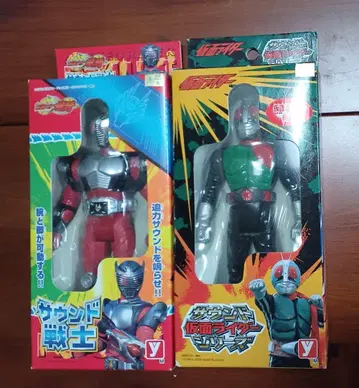 사운드 가면라이더 시리즈 가면라이더 사운드 전사 류우키 2체 세트