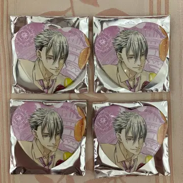 라키도 박시 럭키도그 하트캔 캔뱃지