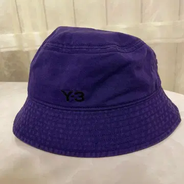 Y-3 버킷 햇 퍼플