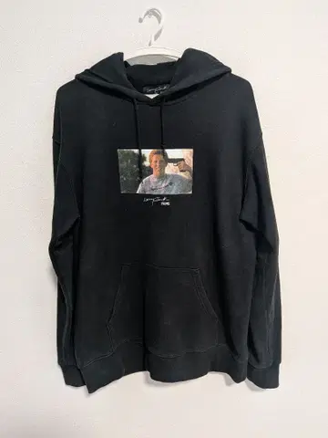 래리 클락 필름 블랙 후드티