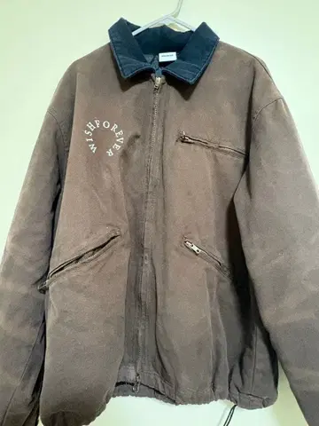 WISH FOREVER 자켓 브라운