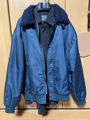 [ MA-1 ] 퍼 옷깃 B-15C 봄버 자켓