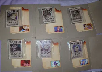 원피스 캐릭터 마그네츠 2 6개 세트