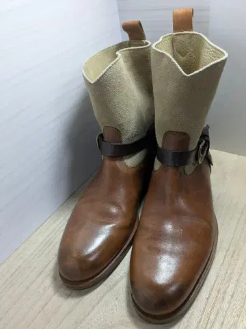 지미추 엔지니어 부츠 남성용 가죽 부츠