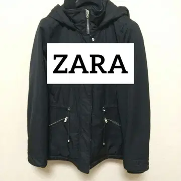 ZARA 블랙 점퍼 블루종