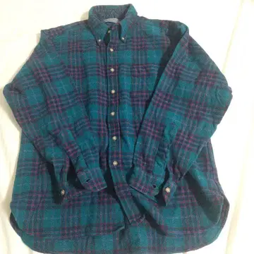 Pendleton 울 긴팔 셔츠 M