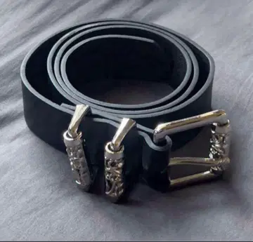켈틱 크롤러 천연 가죽 블랙 벨트