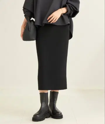 택 포함 새상품 Plage 밀라노 리브 타이트 스커트