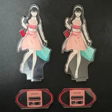 [ 묶음 할인 ] SPY x FAMILY 아크릴 스탠드 쇼핑 요르 x 2