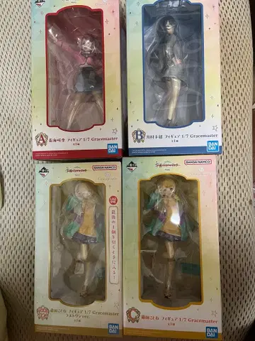 학원 아이돌 마스터 피규어 1/7 Gracemaster 4종 세트