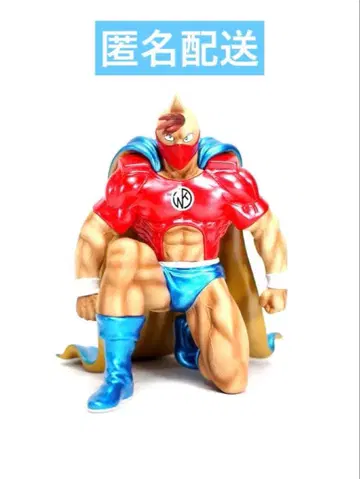 근육맨 CCP 근육만타로 전투복 페이스 가드 원작 메탈릭 피규어