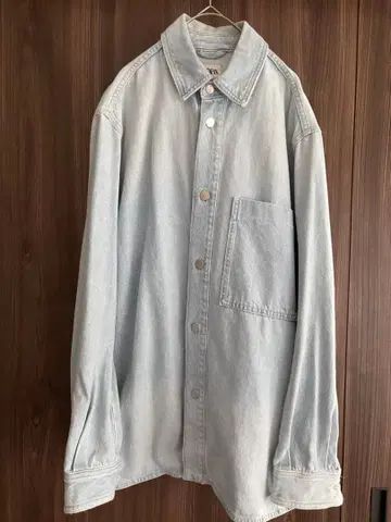 ZARA 라이트 블루 데님 자켓