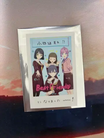 러브 라이브 하스노소라 5th 폴라로이드풍 카드 하스노쇼시헨케이