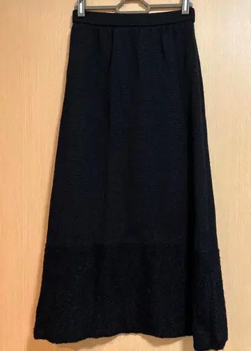 니트 롱 스커트