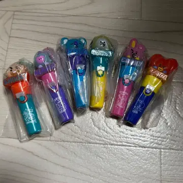 BT21 라이트 스틱 참 6개 세트