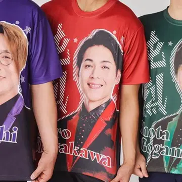 순렬 시마무라 얼굴 사진 프린트 티셔츠 시라카와 유지로