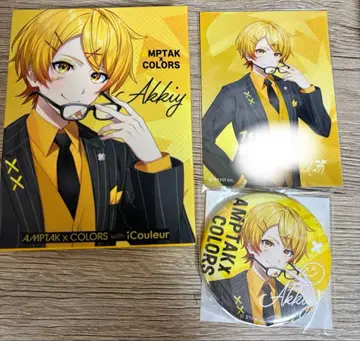 아키 아이 섀도우 캔 거울 특전 카드 3종 세트