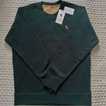 PaulSmith 속기모 트레이닝복 맨투맨 크리스탈 토끼 짙은 녹색