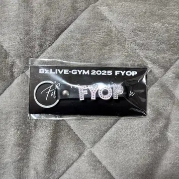 [ 새상품 미개봉 ] B'z LIVE-GYM 2025 FYOP 키링 블랙