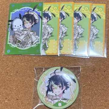 니지산지 Dytica 산리오 캔뱃지 폴라로이드 이나미 라이