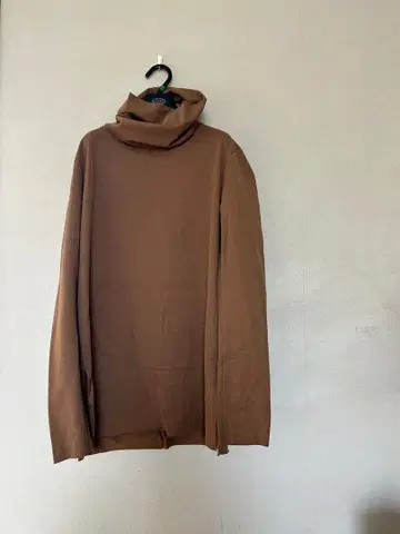 카즈유키 쿠마가이 쿨맥스 모크로디 스웨이드 2 터틀넥 L/S