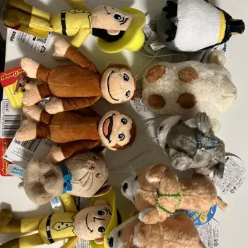 호기심 많은 조지 멍멍 프렌즈 동물 프렌즈