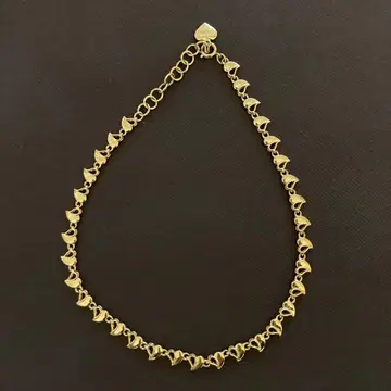 빈티지 MOSCHINO 모스키노 골드 목걸이 하트 모티브