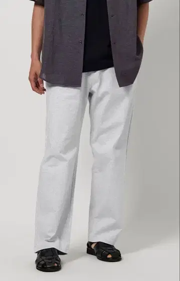 BEAUTY & YOUTH 솔리드 코튼 맨투맨 팬츠