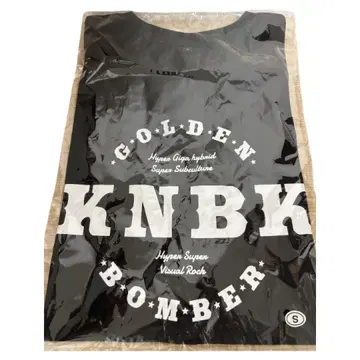 골든 폭격기 'KNBK' T셔츠 S 사이즈