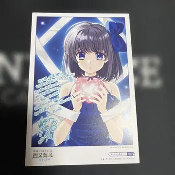 니시마타 아오이전 입장 특전