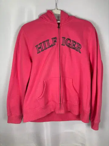 TOMMY HILFIGER 핑크 후드티 XL